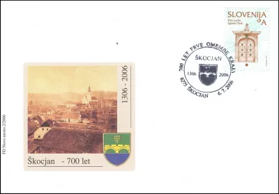 700 LET PRVE OMEMBE KRAJA ŠKOCJAN 1306 - 2006